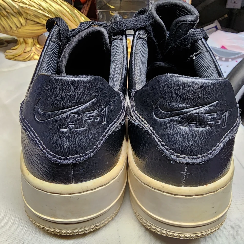 Nike AF 1 Platform black Size 7 - Picture 3 of 4